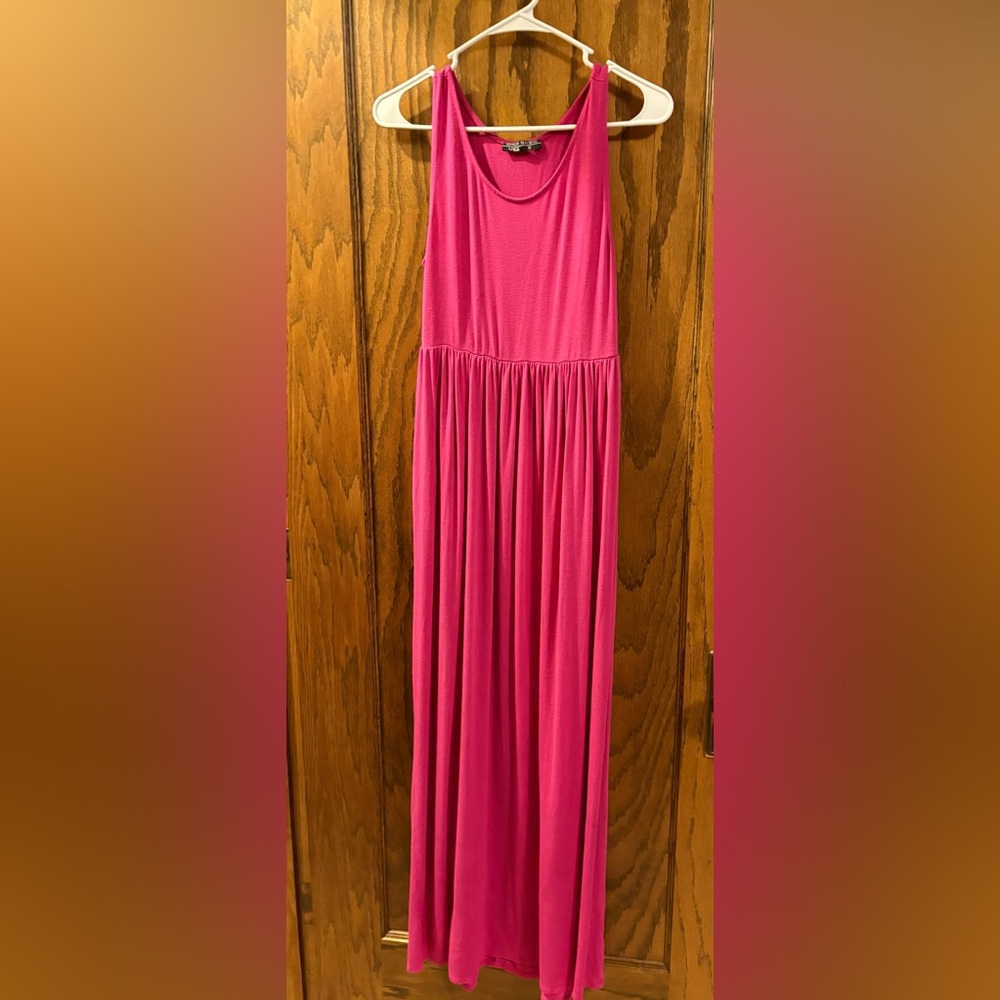 Vibrant Pink Maxi Dress